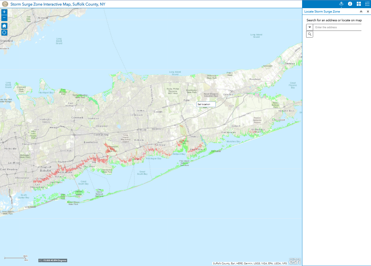 Click here to learn about Know Your Zone - Storm Surge Zone Interactive Map